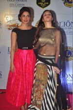 Priyanka Chopra, Mannara  at the 21st Lions Gold Awards 2015 in Mumbai on 6th Jan 2015